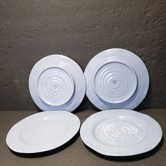 Vintage Set Of 4 SOPHIE CONRAN For PORTMEIRION  *Forget Me Not* Salad Plates - Picture 3 of 9